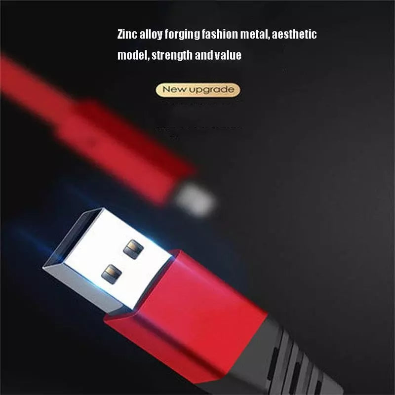 Cabo de Carregamento USB Ajustável para Celular Tipo C
