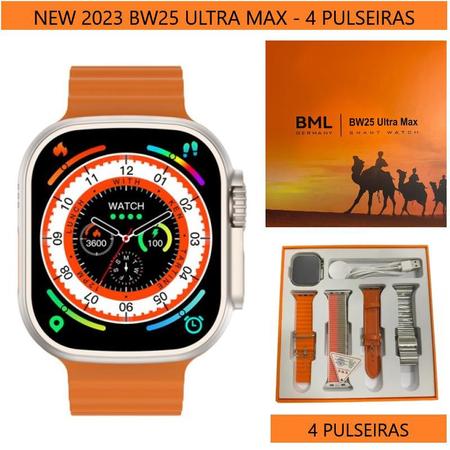 Smartwatch BML BW25 Ultra Smart + 4 Pulseiras ( BR)