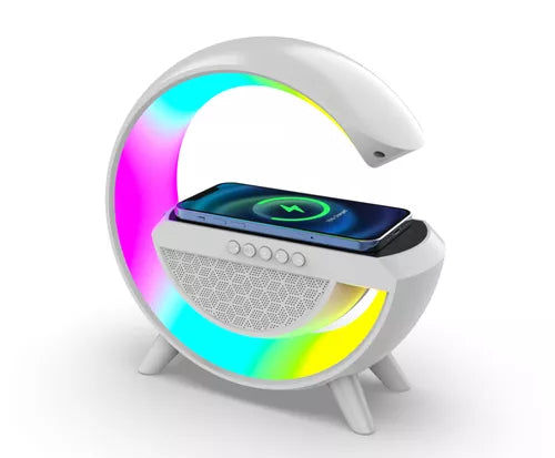 Luminária Inteligente Caixa de Som e Carregador - G - Speaker