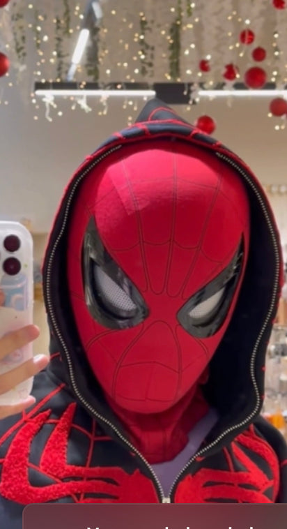 Spiderman Máscara com Olhos em Movimento
