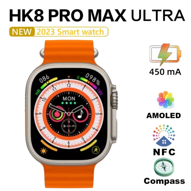 Smartwach Hk8 Pro Max Amoled Relógio Nfc