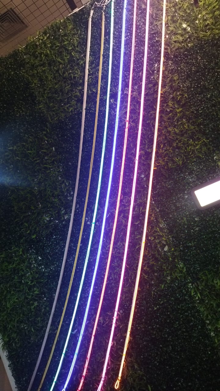 5m Mangueira Fita Led 12v Neon Corte2,5cm Alto Brilho+ Fonte