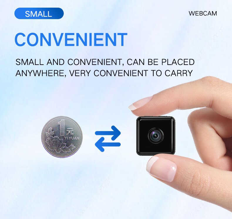 Mini Câmera 1080P IP Wireless