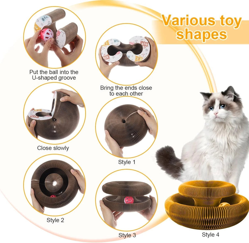 Brinquedo de Arranhar interativo Para Gatos