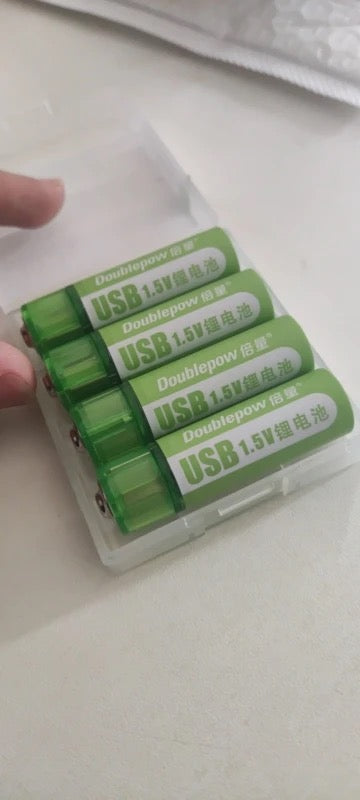 USB Recarregável Pilhas