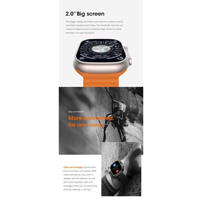 Smartwatch 8 Ultra Smart Watch Series NFC